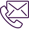 Contact Emblem Purple